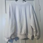 American Eagle  Outfitters Classic White Crew Neck Sweater Photo 4