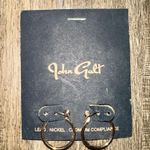 John Galt Gold Hoop Earrings Photo 0