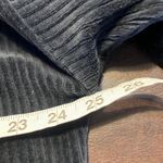 J. Jill Black Wide Rib Velour Knit‎ Top Women's 2x V Photo 10