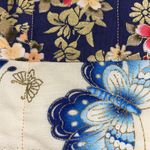 Vintage Quilted butterfly tote bag purse Photo 3