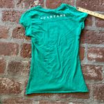 Michigan Stage Spartans Green and White Fitted Women's Medium Tshirt Collegiate Photo 8