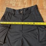 New women’s black fashion shorts with belt loop size S Photo 5