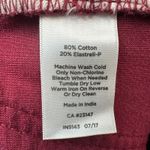 Talbots  Women Burgundy Corduroy Jeggings Sz 8 Classic Five Pocket Preppy Capsule Photo 5