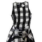 Rag and Bone Brighton Asymmetrical Dress Black-and-white Gingham Check size XS Photo 3