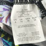 Swim Solutions Tankini Top Swimsuit size 8 Boho Paisley V Neck Underwire NEW Blue Photo 14