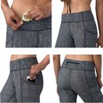 Lululemon Tight Stuff Tight II 25" in Salt Alpine White Black Photo 2