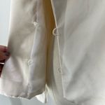 Talbots Vintage  Silk Satin Ivory Jacket Photo 6