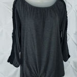 Cute comfy shirt Gray Size L Photo 0