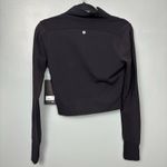 NWT Vortex Rib Academy Half Zip Jacket Black Small Photo 4