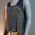 Free People  We The Free Gray Knit Tank Top (XS) Photo 0