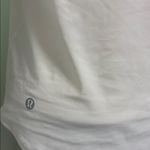 Lululemon  For the Run Short Sleeve (White) size 4 Photo 5
