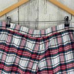 Gap X Pendleton Pajama Lounge Pants Large Red White Plaid 100% Cotton Drawstring Photo 4