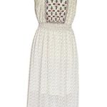 Skies Are Blue NWT-  Haven Embroidered Detail Maxi Dress- Size Medium Photo 0