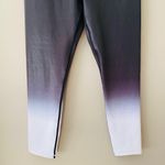 Zyia  Metallic Ombre Light N Tight Hi-Rise Leggings Black/White Sz 6-8 Photo 2