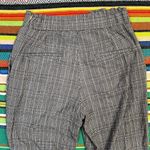 Mango  vintage style plaid check cropped pants with bow tie size xs Photo 10