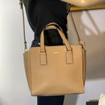 Kate Spade  Cameron Street Small Hayden Satchel Crossbody Warm Vellum Photo 7