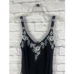 R & M Richards Women's Vintage Boho Whimsygoth Fairy Handkerchief Dress Size 8 Photo 2