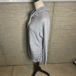 Isabel Maternity Womens Gray Cowl Neck Sparkle Sweatshirt Size Large Photo 1