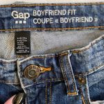 Gap  Boyfriend Fit Jeans Womens US 6 28R Blue Denim Cropped Cuffed Casual Photo 3