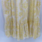 Monsoon  and Beyond Sofia Dress Yellow Floral Sleeveless Midi Dress Women’s Large Photo 6