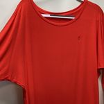 Ralph Lauren  crew neck long sleeve tunic. Orange. Size Large Photo 8