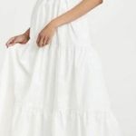 WAYF NWT puff sleeve cut out maxi dress size medium Photo 0