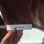 Reformation NWT Veda Olivia Leather Mini Dress in Chianti Red Photo 4