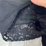 Vintage Olga Lace Trim Control Shorts Black Shapewear Style 541 Size Small Photo 4