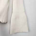 3.1 Phillip Lim  Sweater Cream Size Small Bell Sleeves Square Neckline NWT Merino Photo 3