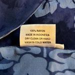 Touch of Hawaii Dress Womens Small Blue Floral Tropical Hibiscus Vacation Cruise Photo 6