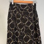 Moussy Women's Hoop Chain Wide Leg Pant‎ High Rise Size Smal Black Photo 3