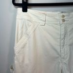 Abercrombie & Fitch  Curve Love Cargo Pants Cream Carpenter  Women's Size 10 Long Photo 2