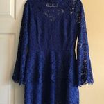 Missguided NWT  Blue Bell Sleeve Lace Mini Dress Photo 0
