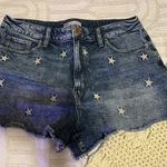 SO Jean Shorts with Embroidered Stars Photo 1