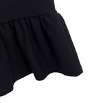 Reiss Black Giselle Peplum Hem Ruffle Pencil Skirt Womens Size 6 Photo 3