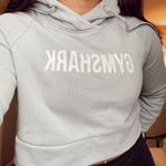 Gymshark teal cropped hoodie Photo 0