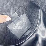 Mackage  Wool and Leather Button Down Black Coat Jacket‎ Size Large Photo 1