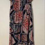Westport  Women's Dress - Red and Blue Pattern Photo 0