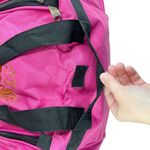 NWT Totes Isotoner Bright Pink Travel Carry On Duffle Bag Luggage Black Photo 10