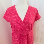 Boden Pink Dot Midi Dress Size 14 R Cotton Blend Photo 6