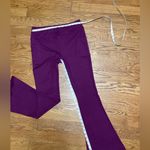 Julia Rose Flare leggings. Burgundy/maroon. Size TC Purple Photo 1