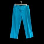 Counterparts ‎ Women’s Cropped Blue Pants Size 6 Inseam 20” Photo 10
