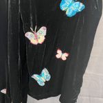 Johnny Was Size XS Luciana Velvet Silk-Blend Wide Leg Butterfly Pant NWT $365 Photo 2