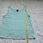 Eileen Fisher Silk Shell Tank Top L Mint Green Pastel Minimalist Coastal Capsule Photo 6