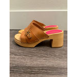 Swedish Hasbeens Preppy Slip in Tan Sz 37 Photo 3