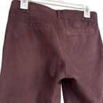 Betabrand  Brown Faux Suede Fall Bootcut Stretch Waist Pants Size Medium Photo 8