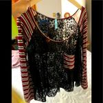 Gorgeous boutique Lace long sleeve L loila sz L Size L Photo 3