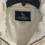 Simply Southern  Pineapple Puffer Vest Size XL Photo 2