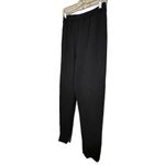 Vintage‎ Sag Harbor Dress Acrylic Sweater Pantsuit Black Photo 9