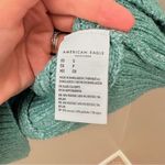 American Eagle Outfitters Pullover Turtleneck Knit Sweater Green/Blue Sz Small Photo 4